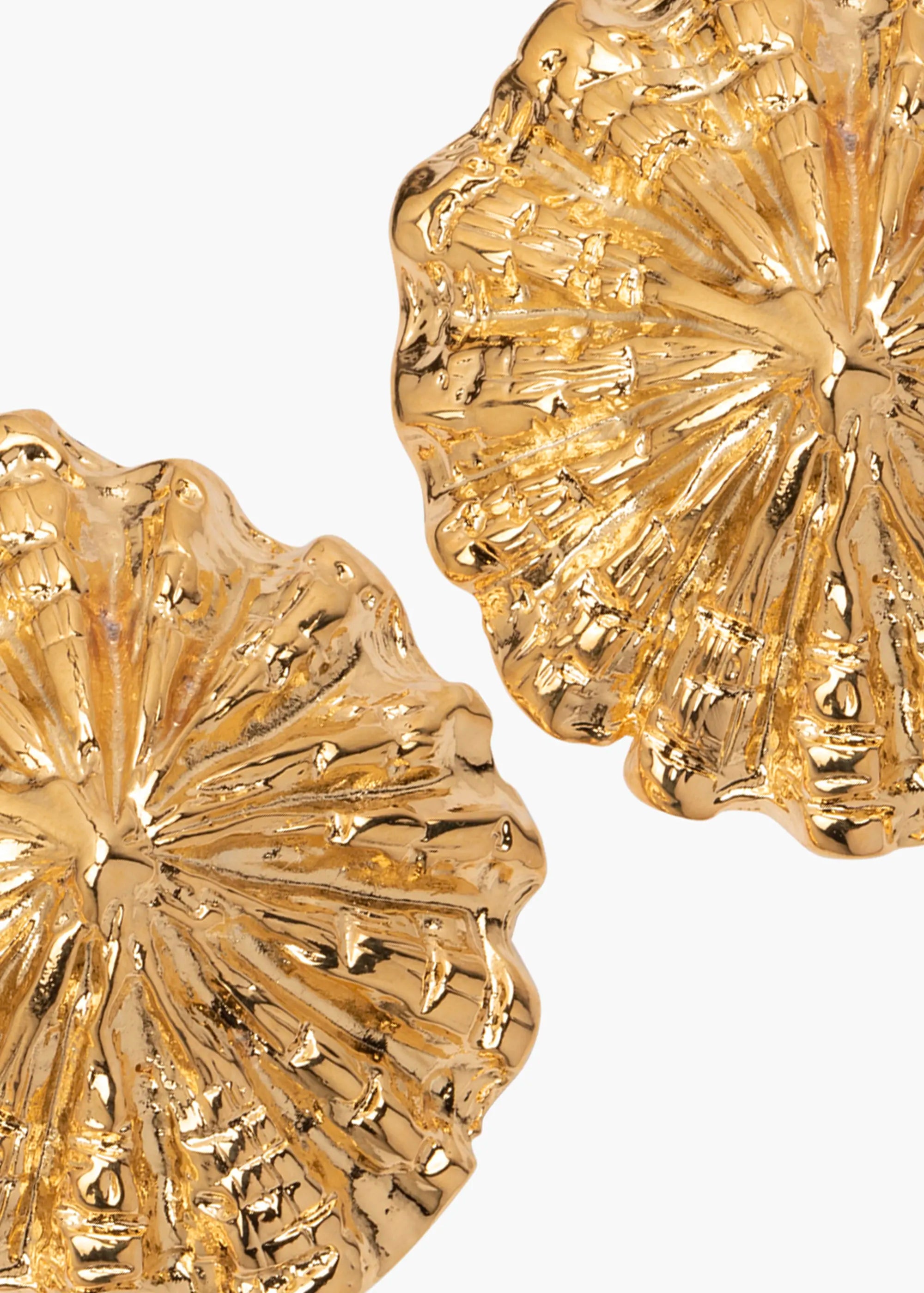 Elegant Gold Limpet Earrings for Women - Perfect for Parties, Weddings & Everyday Wear
