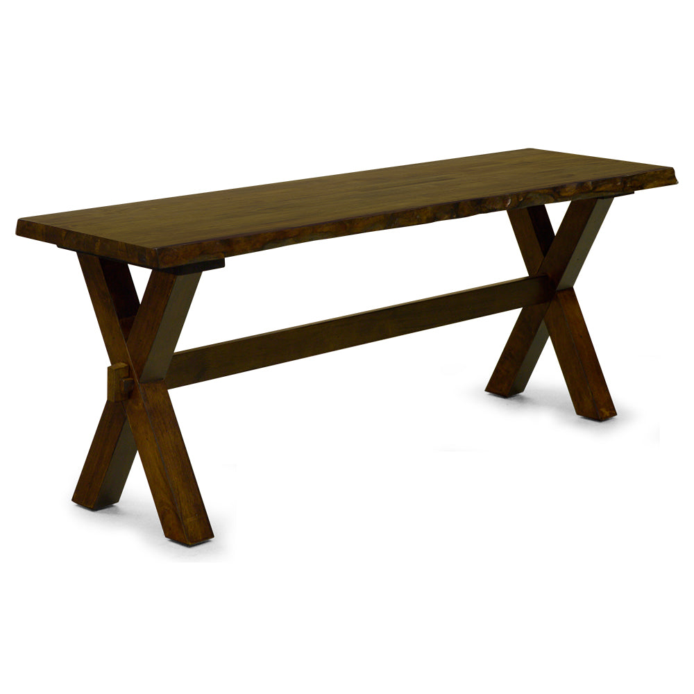 Handcrafted Live Edge Dining Table - Natural Wood Slab Table for 6-8 People - Rustic Farmhouse Style - Perfect for Dining Room, Kitchen, or Outdoor Entertaining