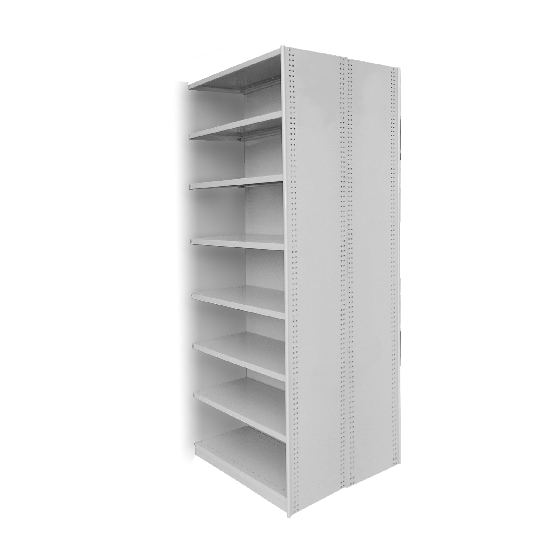 Rollpost Shelving Unit - Heavy Duty Metal Storage Rack for Garage, Warehouse & Home Organization - Perfect for Storing Tools, Boxes & Supplies