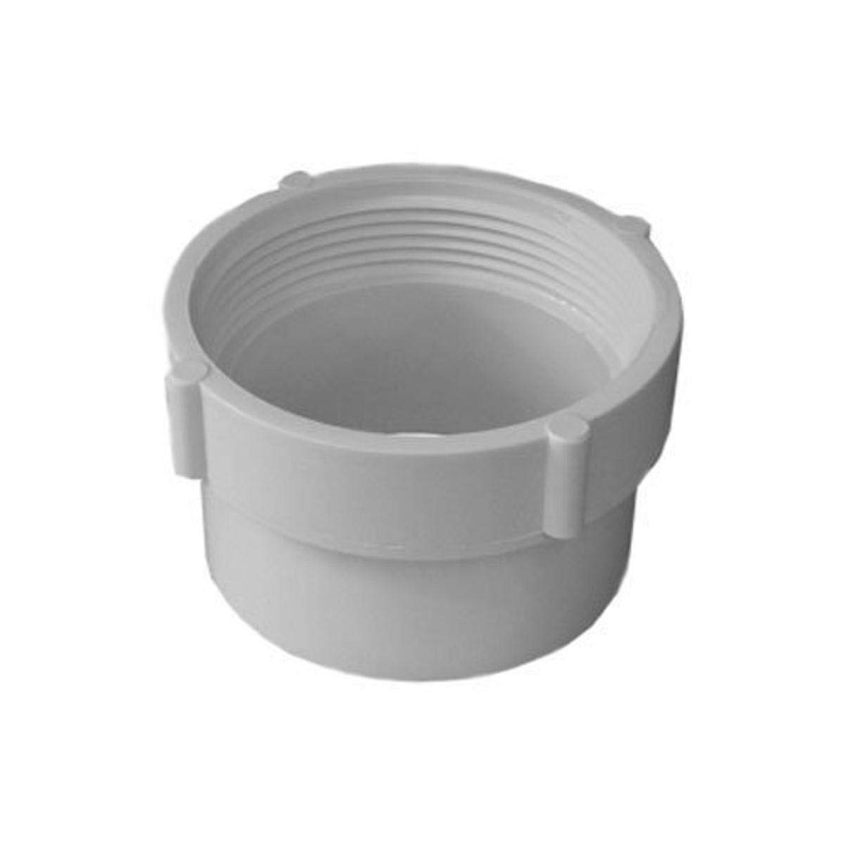 Genova Products 71629 3-Inch PVC Cleanout Fitting Body - Durable Plumbing Access for Drainage Systems, Sewer Lines & Maintenance Access