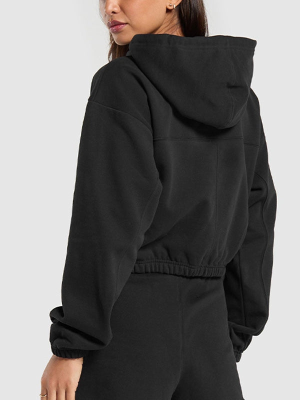 ZASUWA Women's Casual Zip Up Hoodie Jacket - Stylish & Comfortable for Everyday Wear, Outdoors & Lounge