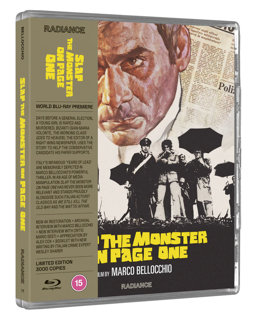 Slap the Monster on Page One Blu-ray DVD | Thriller Movie | Home Entertainment & Movie Night Collection