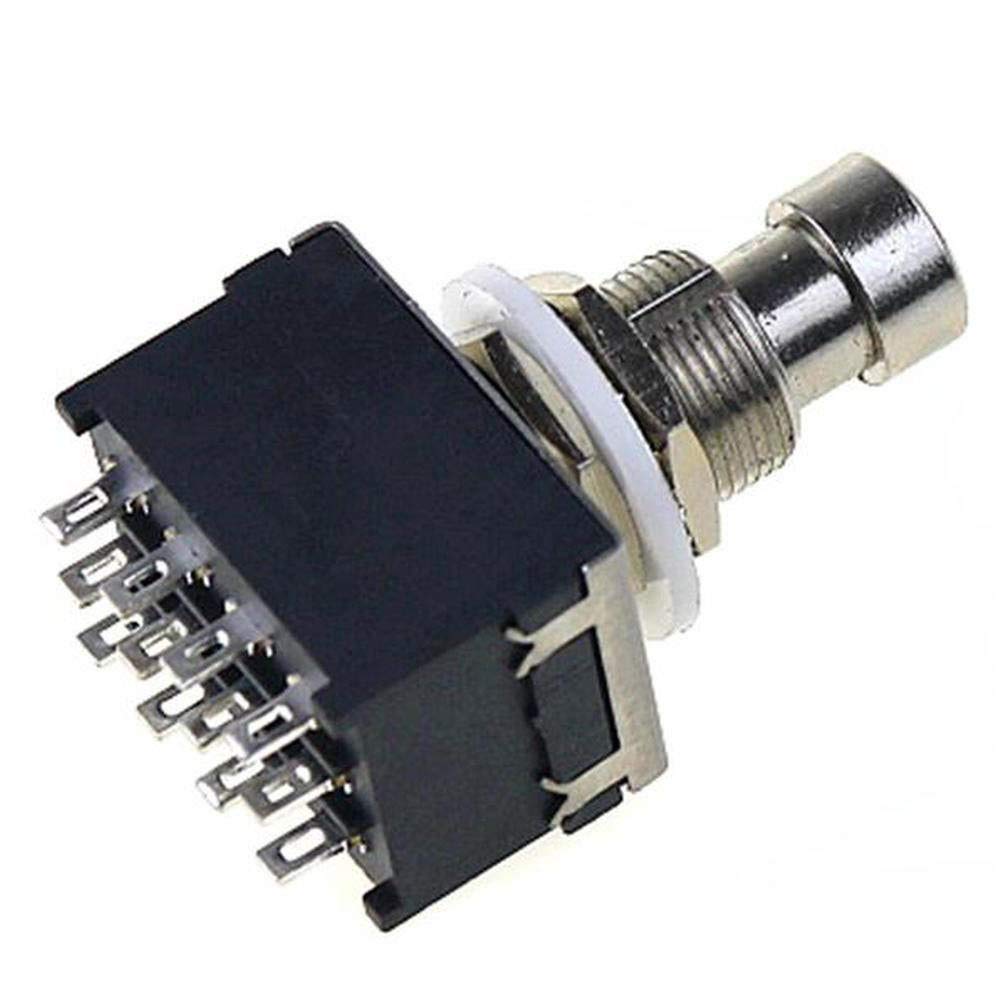 1PCS 12 Foot Foot Switch with 4PDT Change-Over Switch - Durable Effect Device for Guitar Pedals & Audio Equipment - Eco-Friendly Design for Stage & Studio Use
