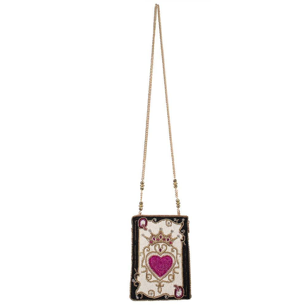 Mary Frances Deal Me in Crossbody Handbag for Women - Stylish Multi-Color Casino Themed Purse - Perfect for Night Out, Travel, and Everyday Use