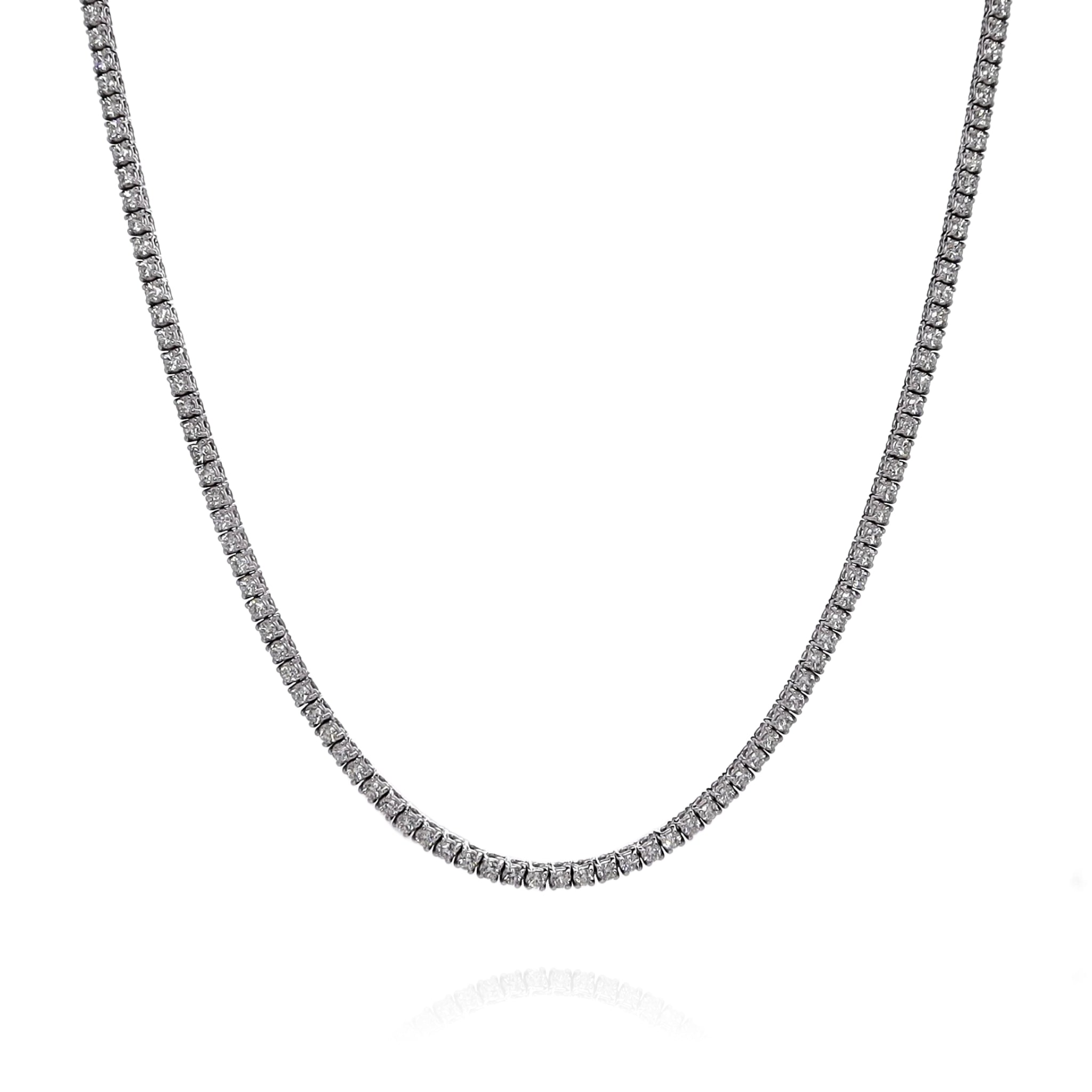 14K White Gold 17
