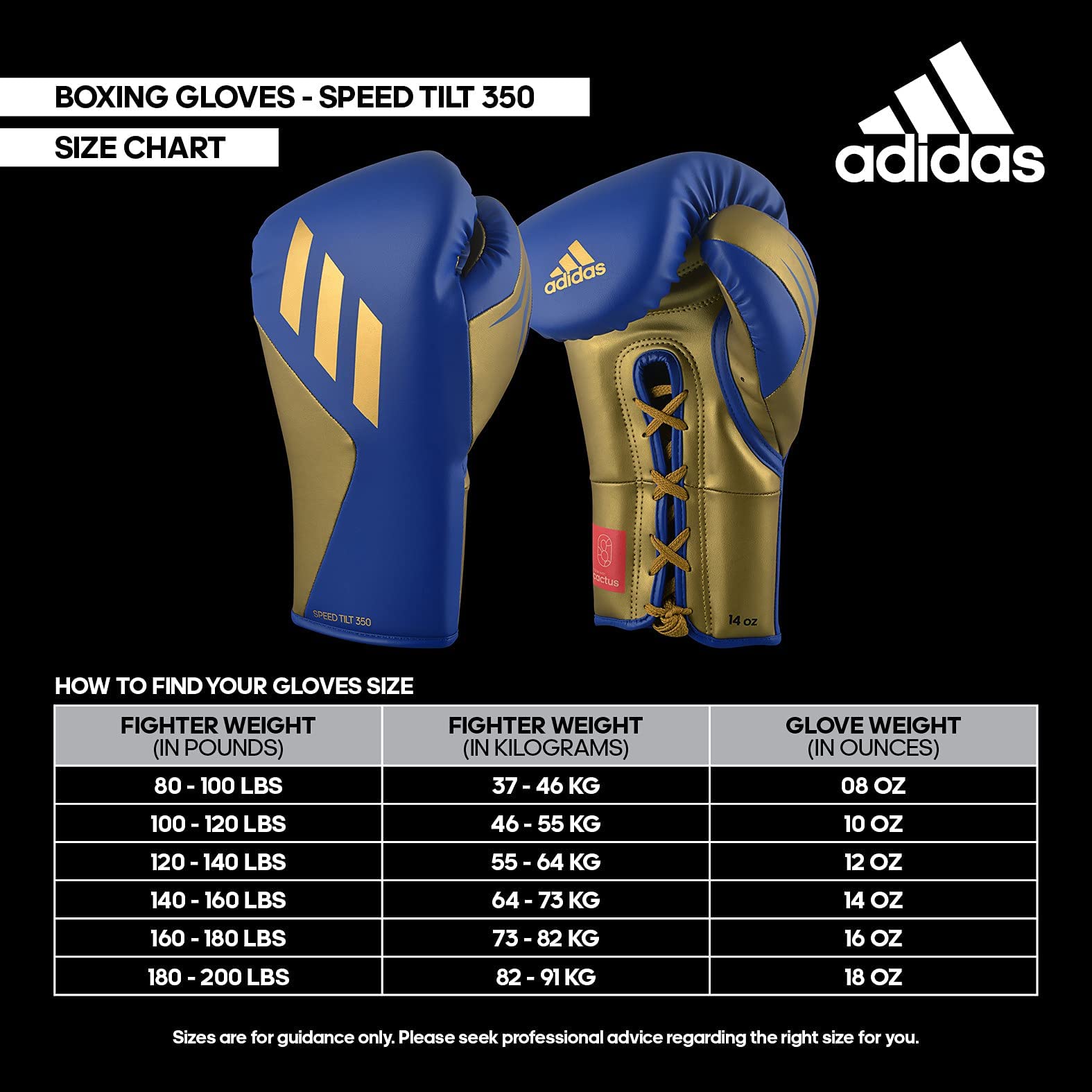 Adidas Tilt 350 Pro Vegan Leather Boxing Gloves - Durable Lace-Up Training Gloves with Tilt Technology for Men & Women | Perfect for MMA, Kickboxing & Fitness Training