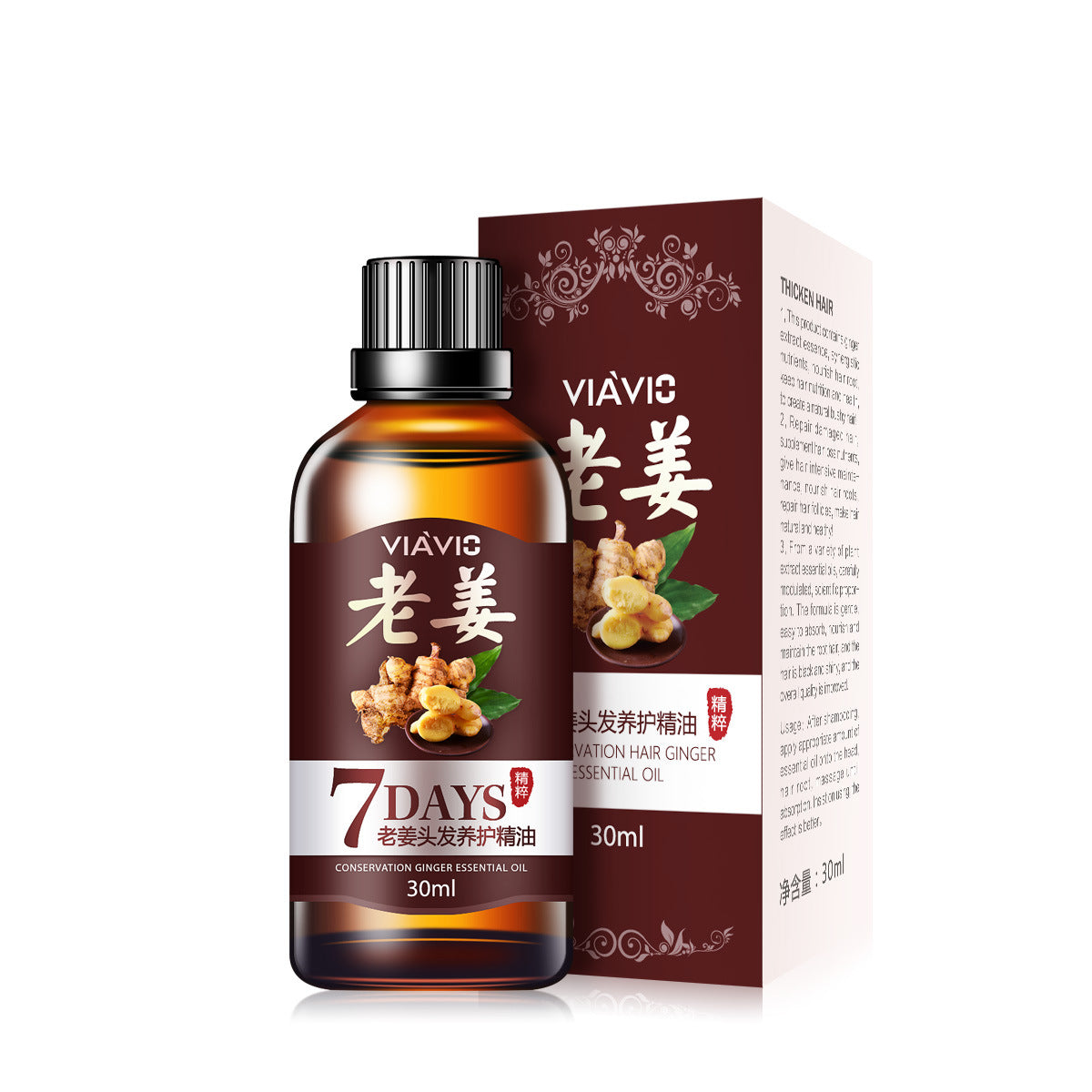 Hair Growth Serum with Natural Nutrients & Essential Oils - Revitalizing Scalp Treatment for Thicker, Healthier Hair - Perfect for Daily Hair Care Routine & Scalp Massage