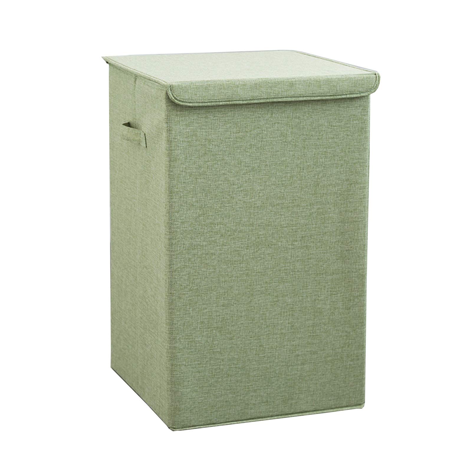 Large Foldable Washable Storage Box with Lid - 34 x 34 x 58cm Clothes & Quilt Organizer (Pack of 2/4/6, 4 Colors) - Perfect for Bedroom Closet, Underbed Storage & Seasonal Clothing Organization (Style 2 Pack of 6)