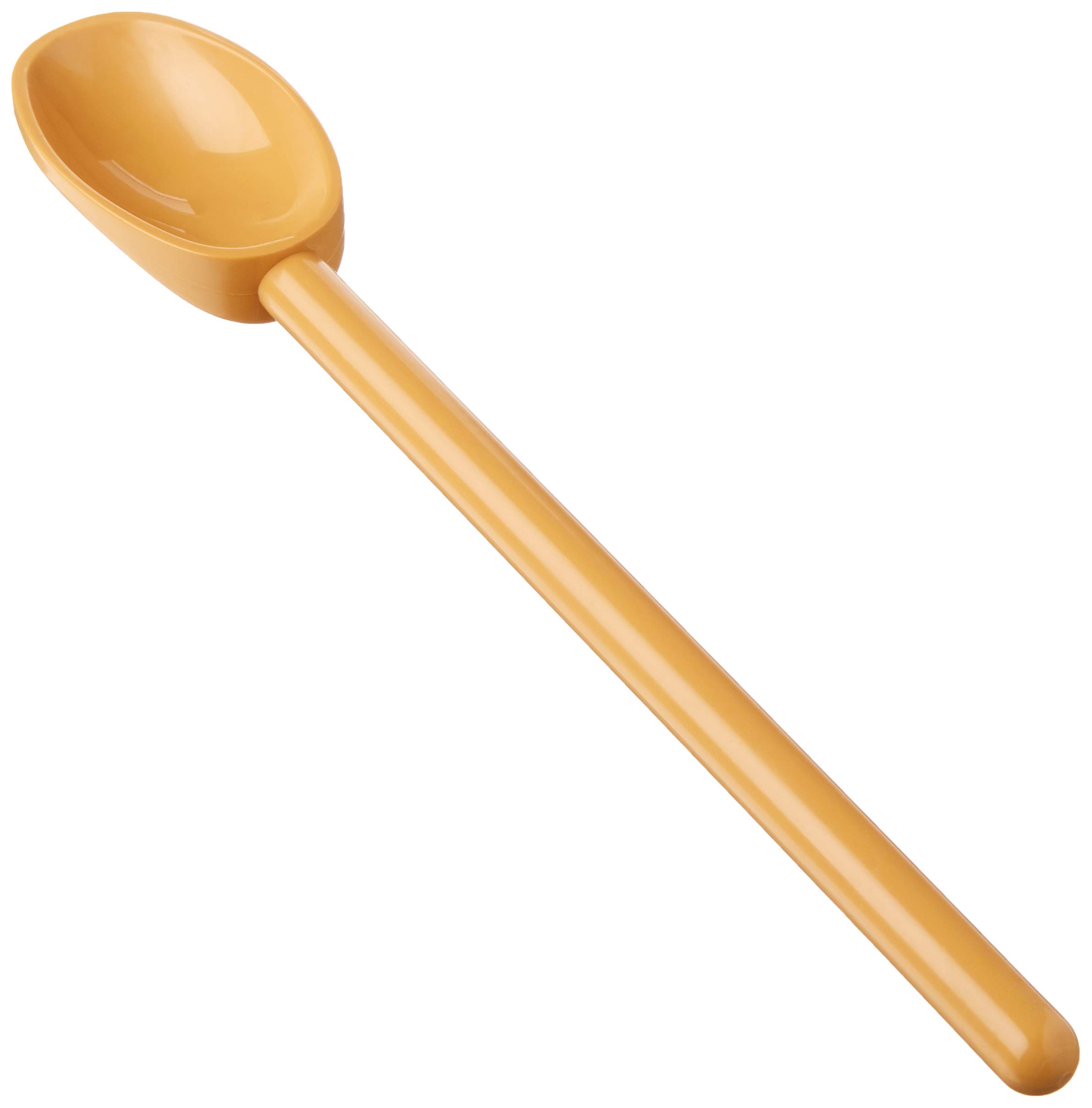Mercer Culinary Hell's Tools Hi-Heat Mixing Spoon - 12 Inch Professional Kitchen Utensil for High-Temperature Cooking, Baking & Grilling - Tan Color