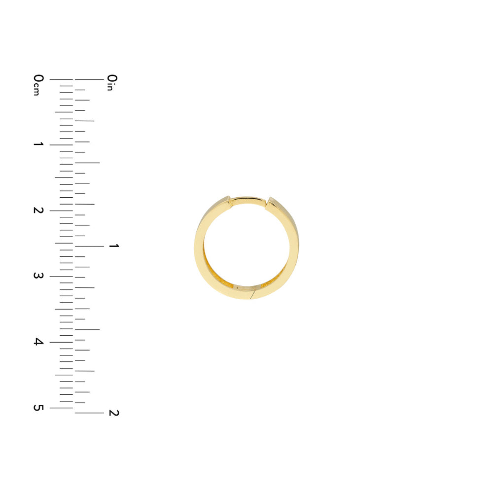 14K Gold Huggie Hoop Earrings for Women - Dainty Small Hoops - Hypoallergenic Everyday Jewelry - Perfect for Work, Date Night & Gifts