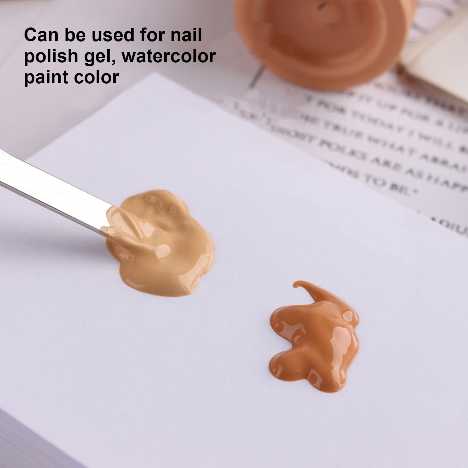Ubersweet® Nail Art Mixing Palette - Waterproof Nail Drawing Paper for DIY Manicures, Salon Use & Dating Nail Designs - Perfect for Nail Artists & Beginners