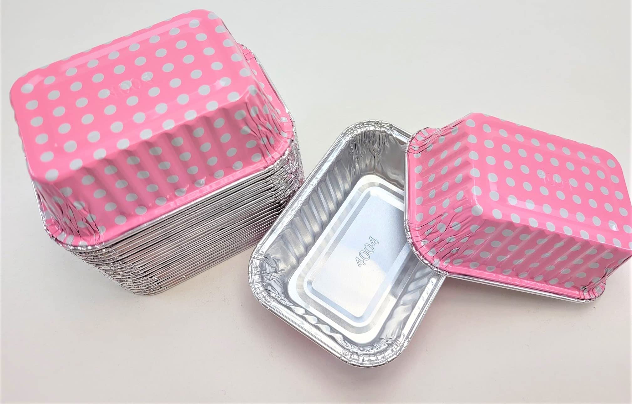 KitchenDance 6 oz Disposable Aluminum Mini Loaf Pans - 12 Pack with Lids | Perfect for Baking Bread, Cupcakes & Individual Desserts | Non-Stick & Easy Clean