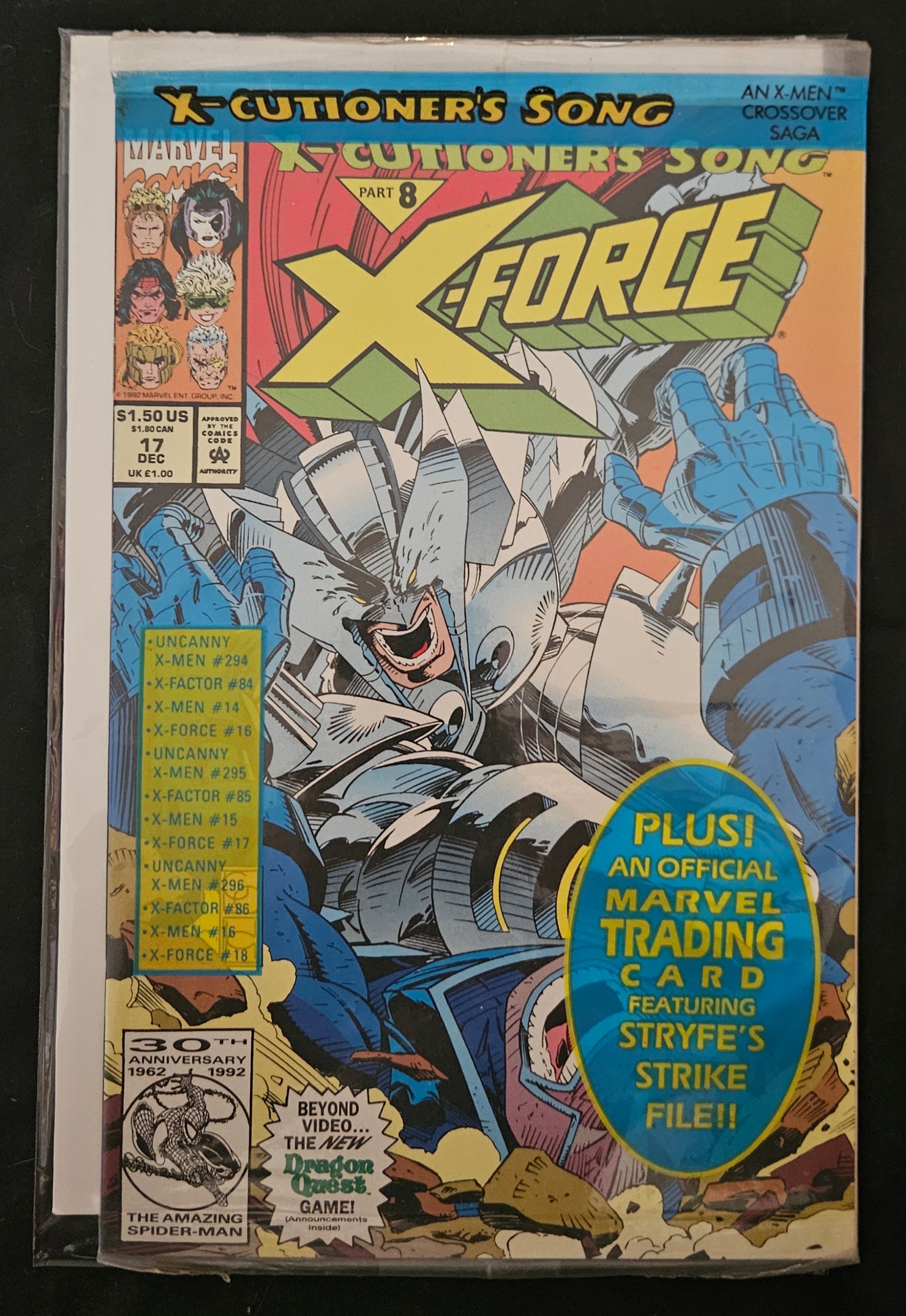 X-Force #17 (January 1993) - Marvel Comics Collectible Comic Book - Perfect for Superhero Fans & Comic Collectors