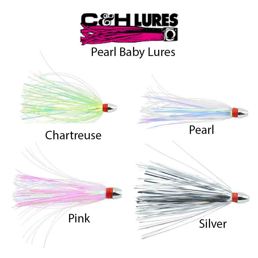 C&H Pearl Baby Lure - Premium Fishing Lure for Bass, Trout & Walleye - Realistic Pearl Finish - Ideal for Freshwater & Saltwater Fishing - Perfect for Beginners & Professional Anglers