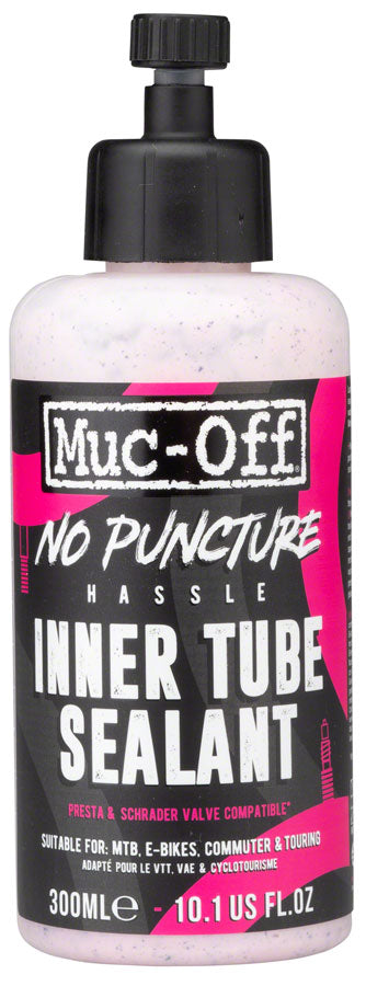 Muc Off No Puncture Hassle Inner Tube Sealant 300ml - Bicycle Tire Protection for Road & Mountain Bikes | Prevents Flats & Extends Tube Life