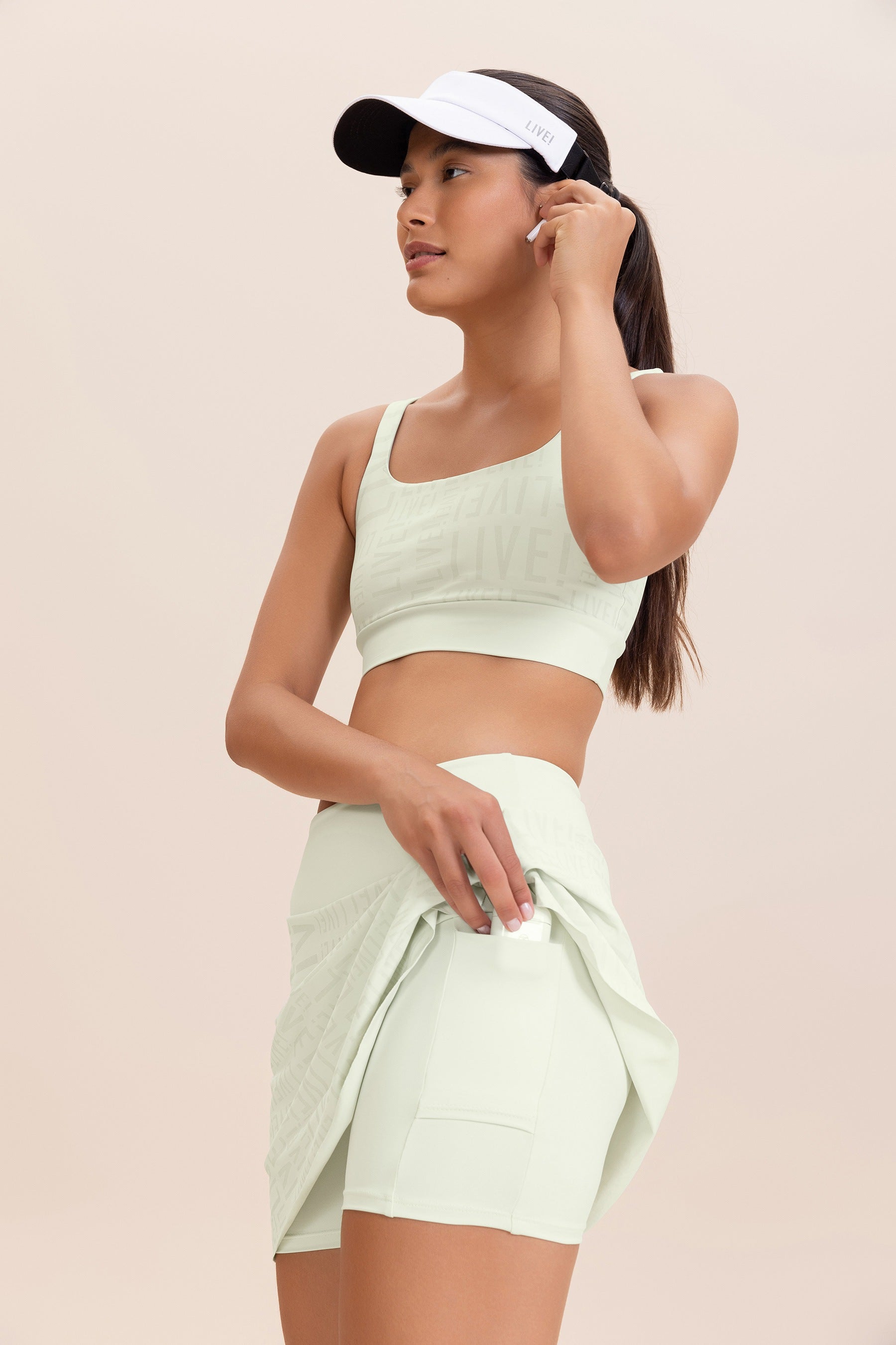 Live! Sense Pro® Skirt - Women's High Waist Flowy Midi Skirt with Pockets | Perfect for Work, Date Night & Summer Outfits | Comfortable & Stylish A-Line Skirt for Casual & Dressy Occasions