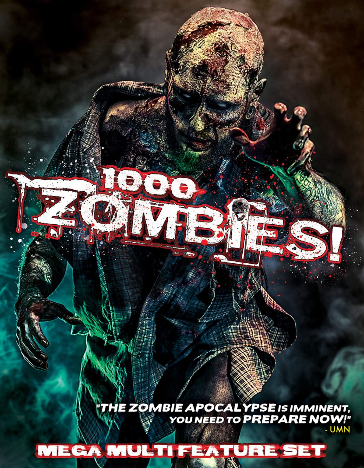 1000 Zombies Action Figures - Horror Collectibles for Halloween Decor & Movie Night Scenes | Perfect for Themed Parties, Gifts & Display