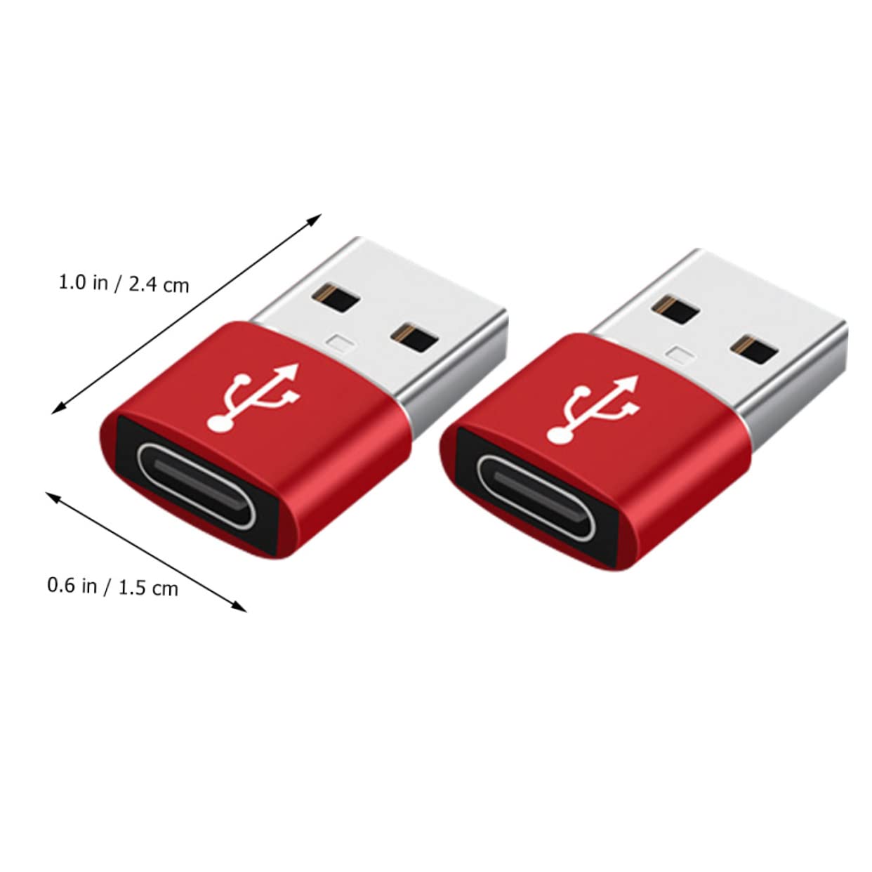 5-Pack USB C to Micro USB Adapter - Female USB C to Male Micro USB Converter - Aluminum Alloy Adapter for Laptop, Phone & Tablet - Fast Data Transfer & Charging for Travel, Office & Home Use