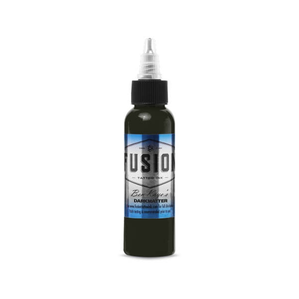 Fusion Ben Kaye Dark Matter Ink - Premium Tattoo Ink for Professional Artists & Tattoo Enthusiasts | Perfect for Black & Grey Tattoos, Fine Line Work & Permanent Makeup