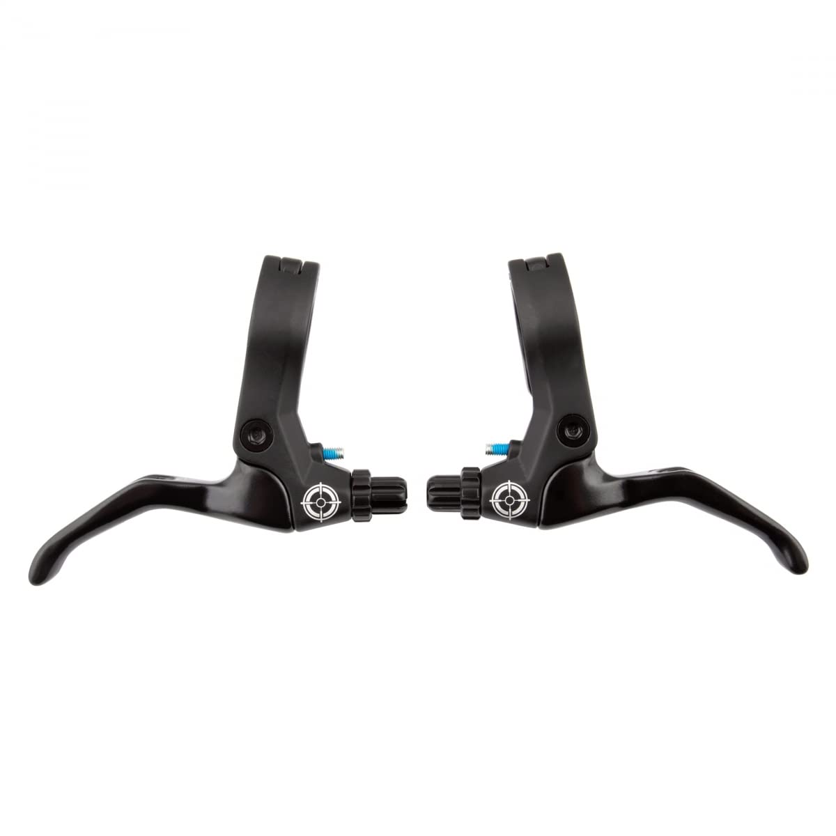 Black Ops Hinged 2-Finger Brake Lever Set (Pair) - Black - Perfect for Motorcycle & Dirt Bike Upgrades