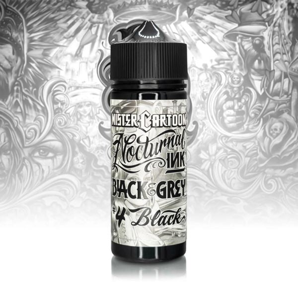 Eternal Bishop x Mister Cartoon Premium Tattoo Ink Set - Professional Tattoo Artist Supplies for Black & Grey Tattoos, Perfect for Tattoo Studios and Home Artists
