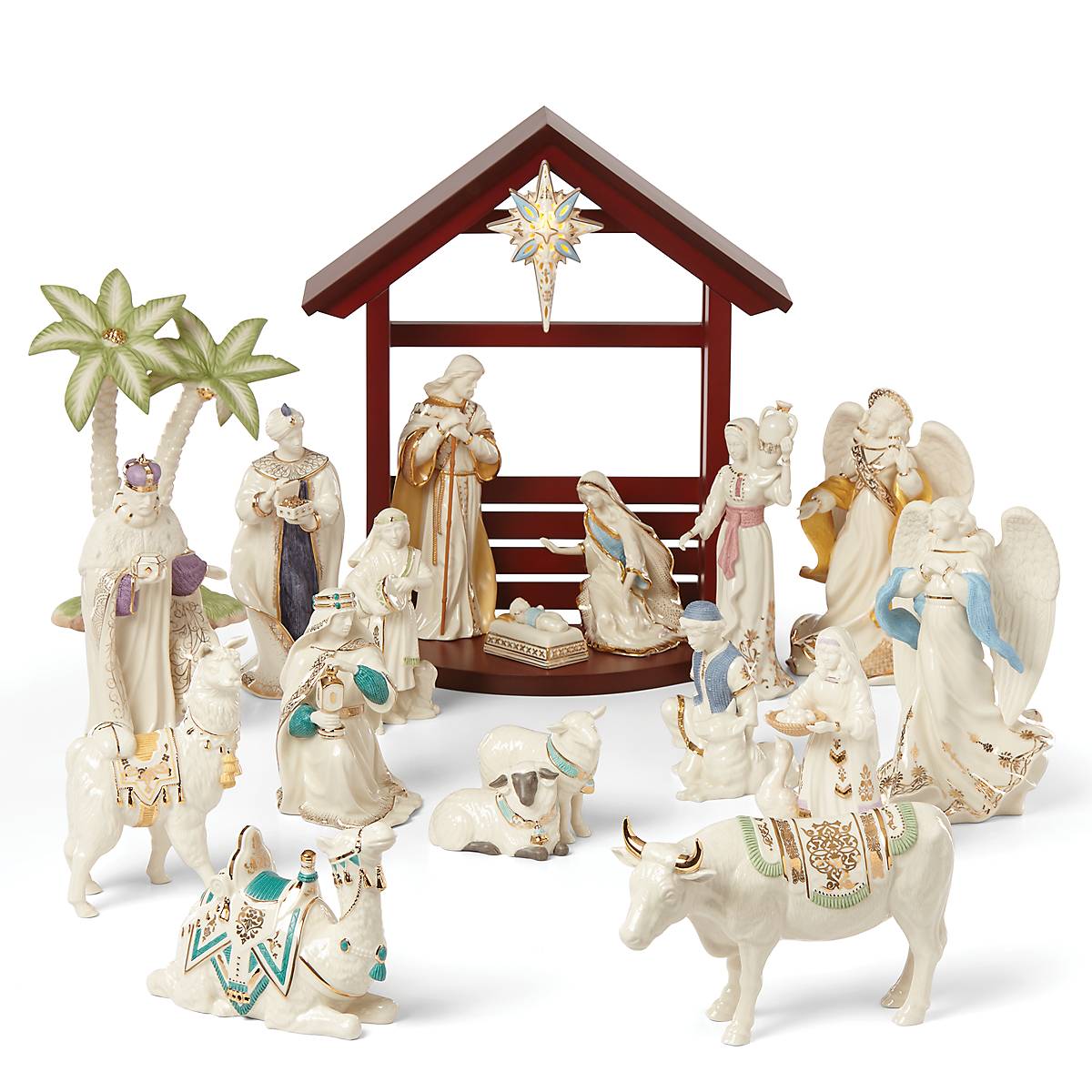 First Blessing Nativity Woman & Jug Figurine - Handcrafted Christmas Nativity Scene Decor for Home, Church & Holiday Display - Perfect for Christmas Tree, Mantel & Tabletop Decorations