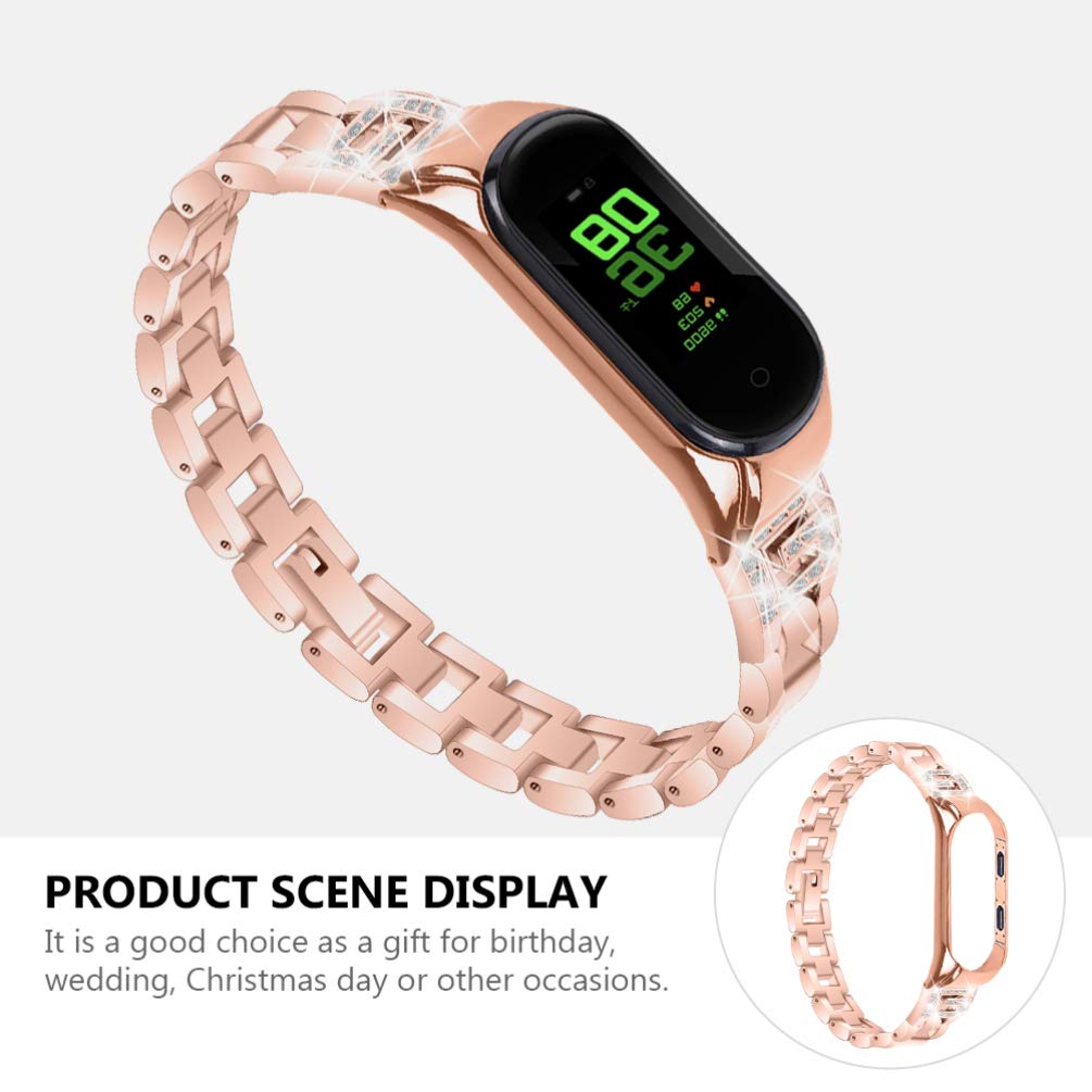 UKCOCO Leather Watch Strap for Xiaomi 5 - Quick Release Zinc Alloy Band for Smart Watches, Office & Casual Wear
