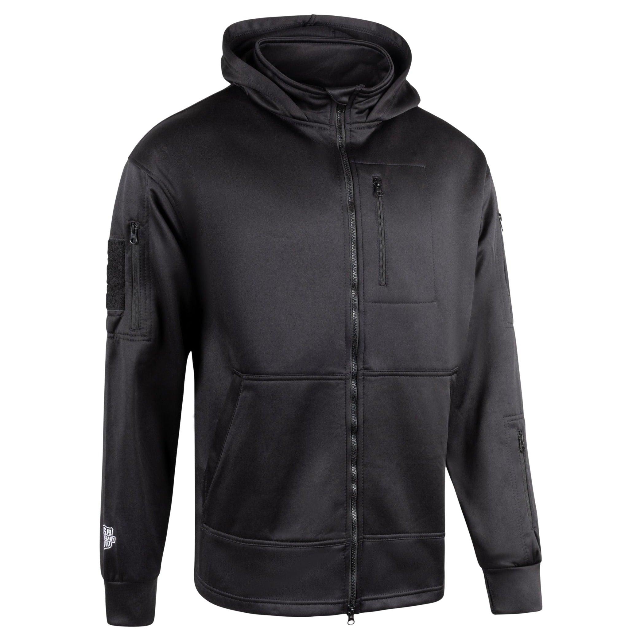 Legendary Concealer Zip Up Tactical Motorcycle Hoodie - Waterproof Windproof Riding Jacket for Men & Women - Perfect for Outdoor Adventures, Motorcycle Riding & Urban Streetwear