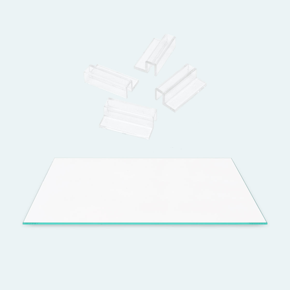 UNS Dual All-in-One Glass Lid - Tempered Glass Cover for Aquariums & Terrariums - Perfect for Reptile Tanks, Fish Tanks, and Plant Terrariums