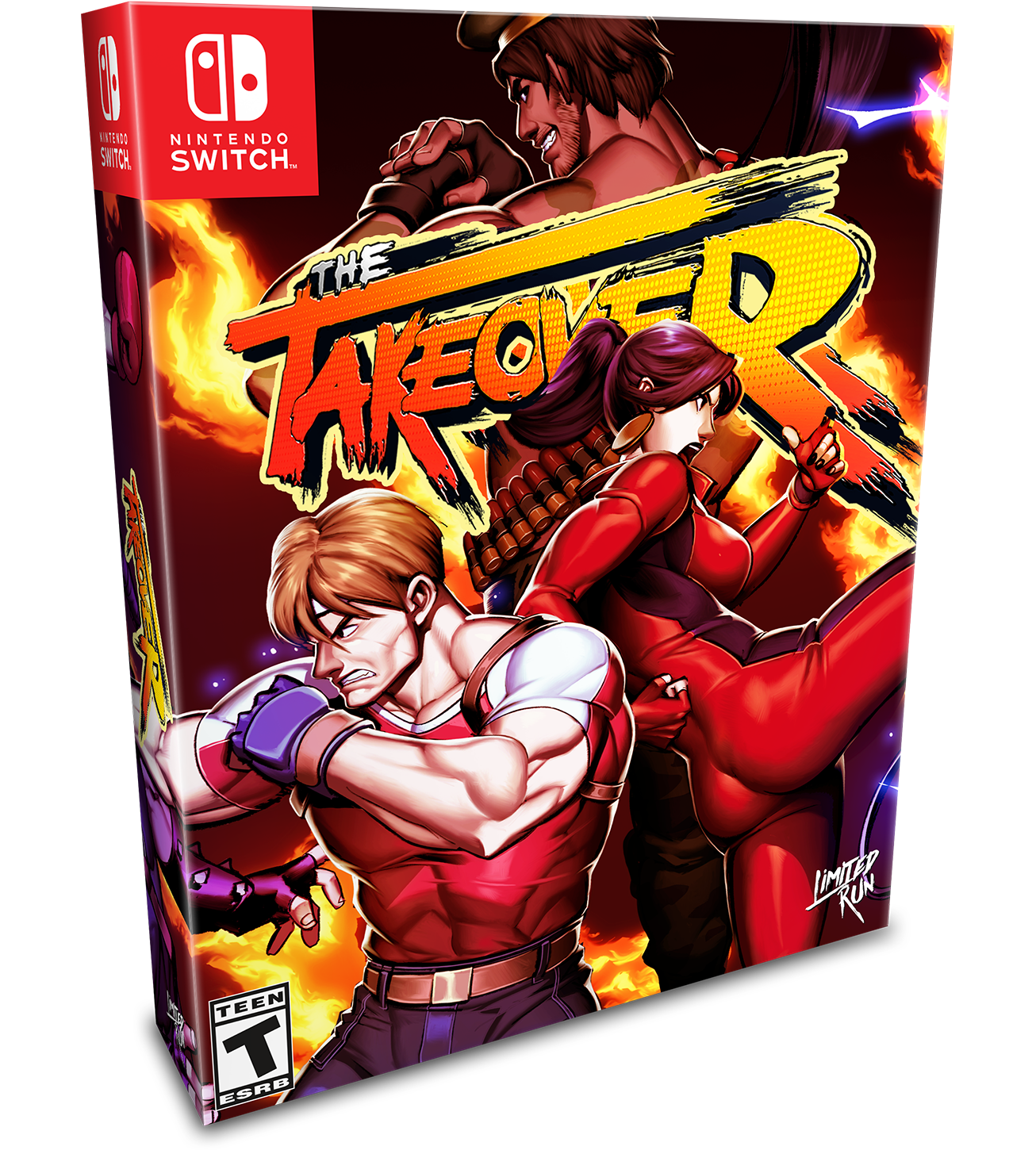 Limited Run #110: The TakeOver Collector's Edition for Nintendo Switch - Exclusive Action Game for Home Entertainment & Gaming Parties