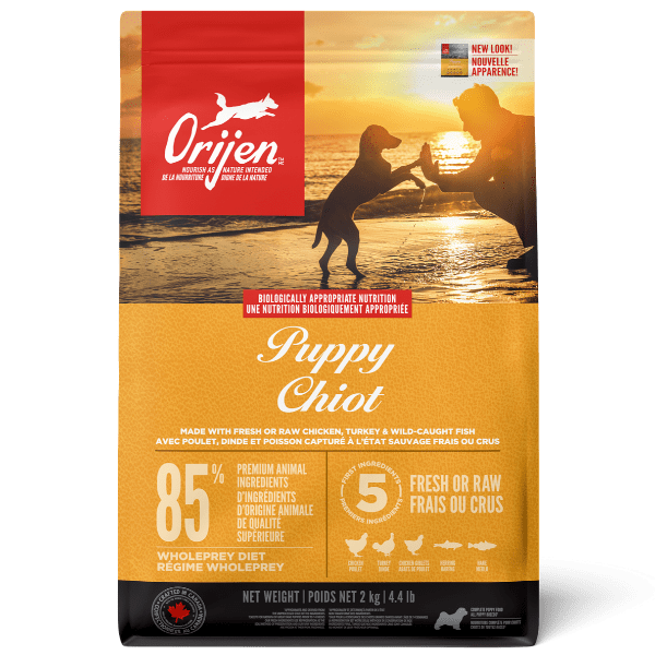 Orijen Premium High-Protein Puppy Dry Dog Food - Grain-Free, Natural Ingredients for Healthy Growth - Ideal for Small & Large Breed Puppies at Home or Outdoor Adventures