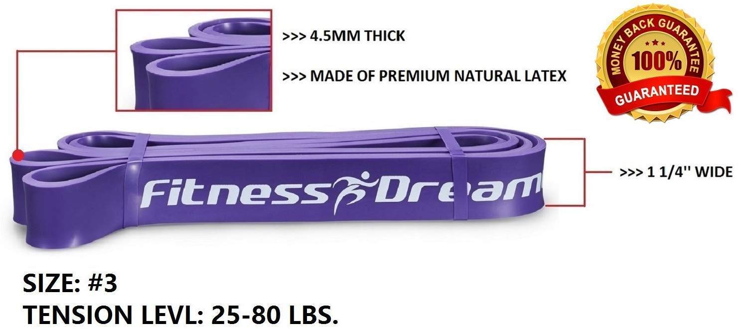 Fitness Dreamer Resistance Bands Set - Premium Exercise Bands for Home Workout, Strength Training & Physical Therapy | Ideal for Gym, Yoga, Pilates & Rehabilitation
