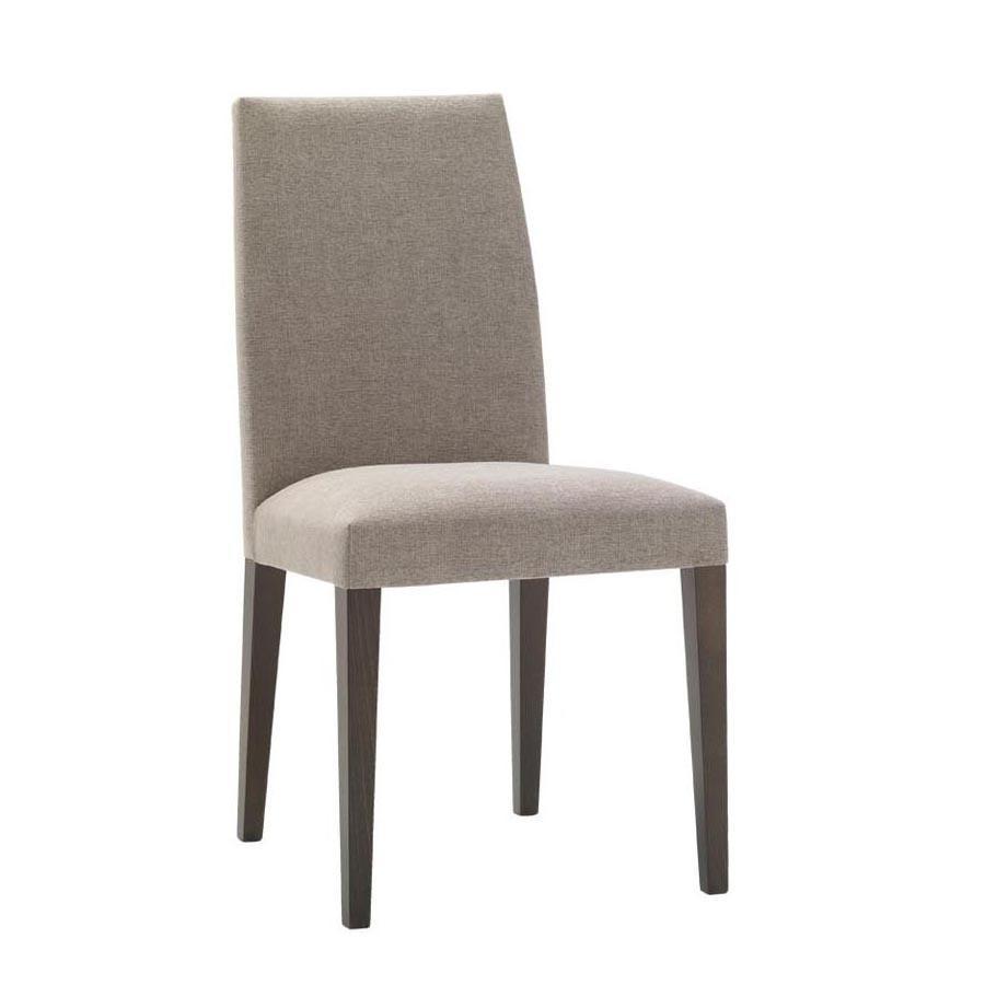 Anna SI1372 Modern Accent Chair - Stylish Upholstered Armchair for Living Room, Bedroom & Office - Comfortable Lounge Chair with Wooden Legs - Perfect for Reading, Relaxing & Decorating Your Home