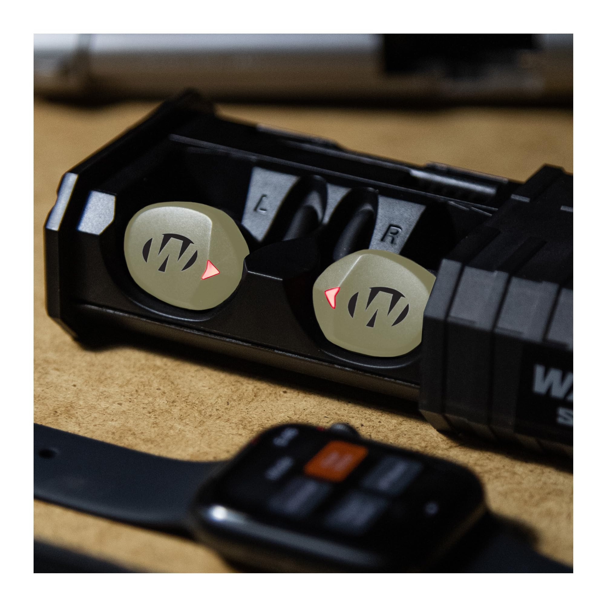 Walker's Silencer Rechargeable Bluetooth Earbuds - Noise Cancelling Wireless Headphones for Running, Gym, Work & Travel | Comfortable Secure Fit Earphones with Long Battery Life