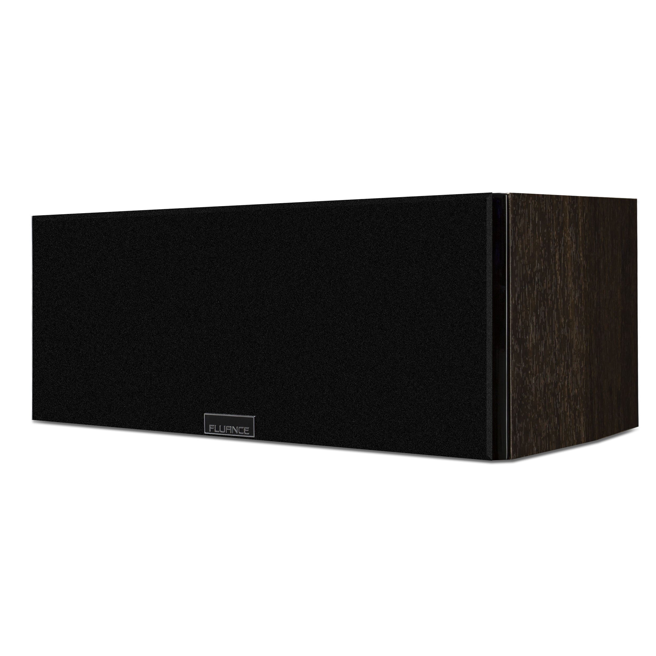 Fluance Signature HiFi 5.0 Channel Home Theater Speaker System - 2-Way Bookshelf, Center & Rear Surround Speakers - Natural Walnut (HF50WC) - Perfect for Movie Nights & Music Listening