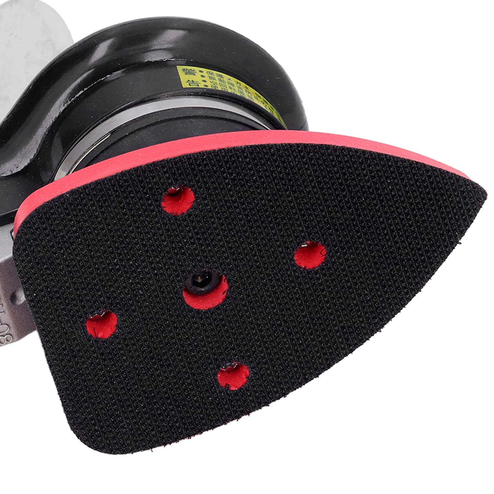 Corner Detail Air Sander - 12000 RPM Random Orbital Sander with Ergonomic Handle | Pneumatic Mini Air Grinder for Wood & Metal Polishing | Perfect for Auto Body Work, Furniture Refinishing & DIY Projects