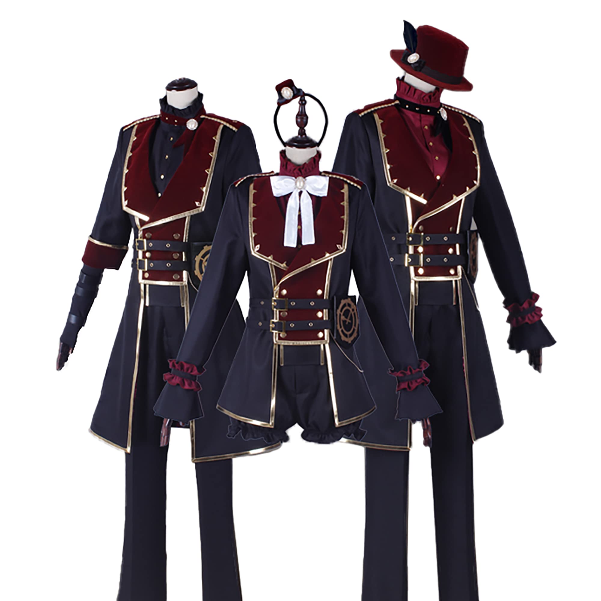 Anime Itsuki Shu Cosplay Costume Full Set with Hat - Perfect for Halloween, Comic Con, and Cosplay Events