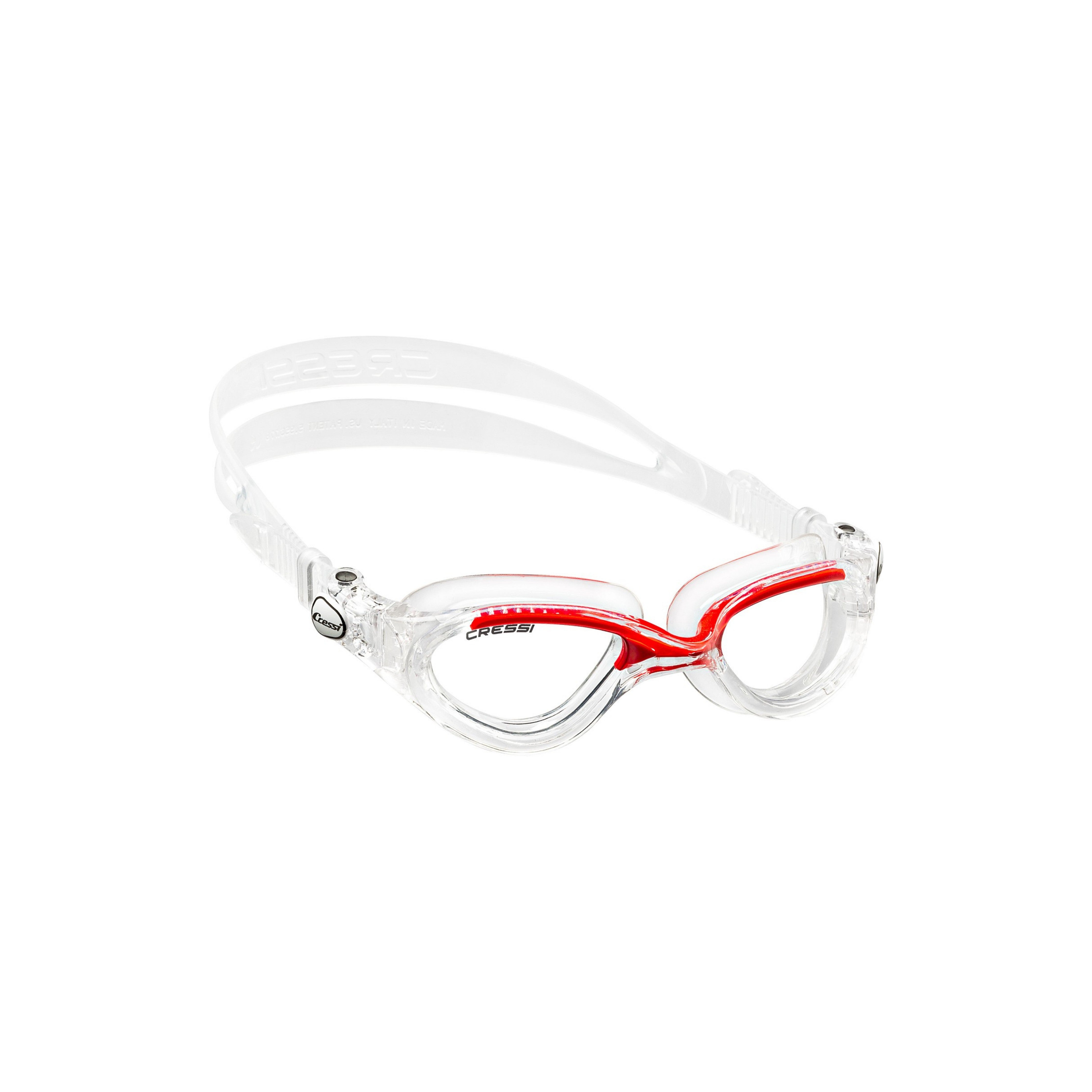 Clear/Frame CLEAR RED