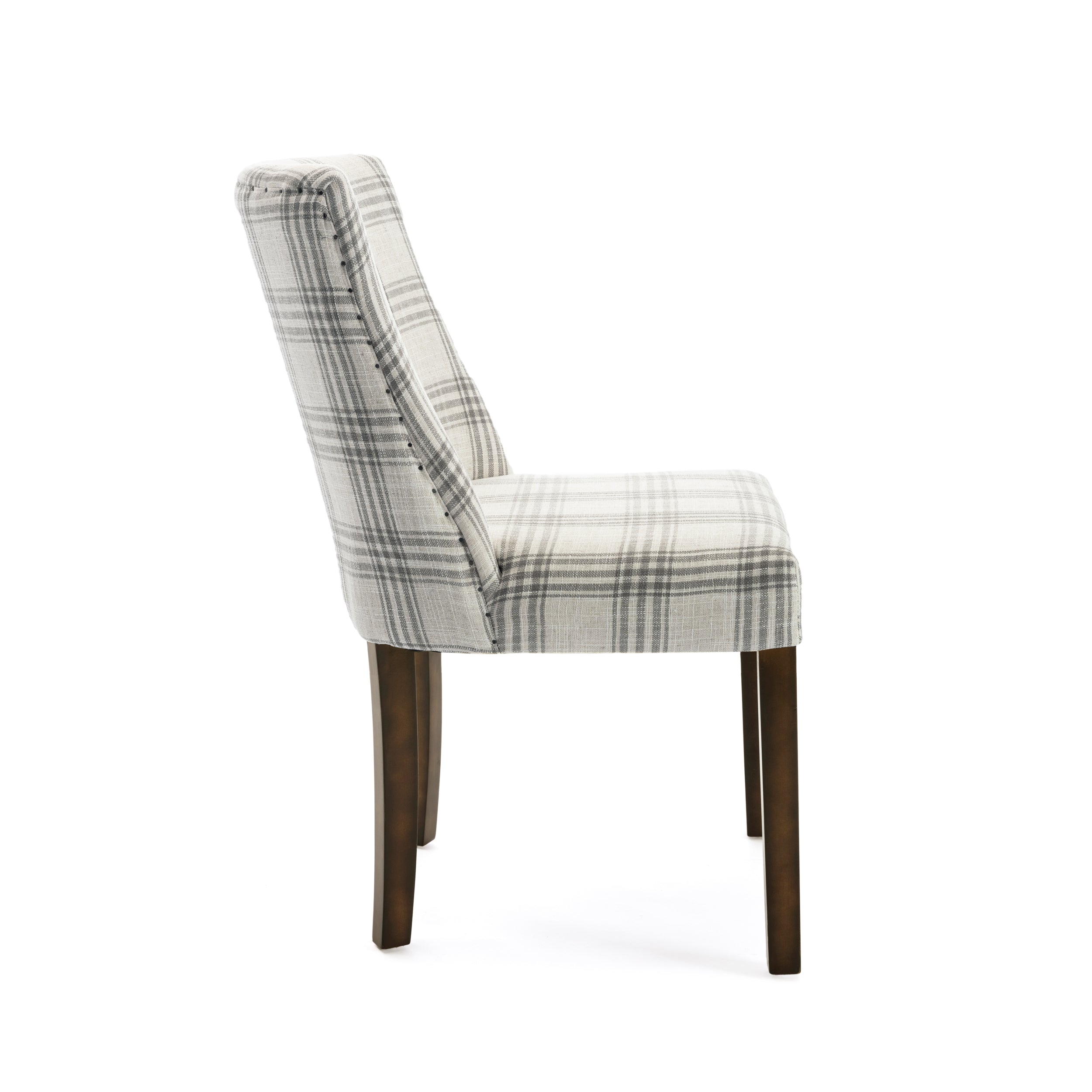 Modern Dining Chairs Set of 4 - Sturdy Wooden Kitchen Chairs with Padded Seats - Comfortable & Stylish for Home, Restaurant, or Office Use