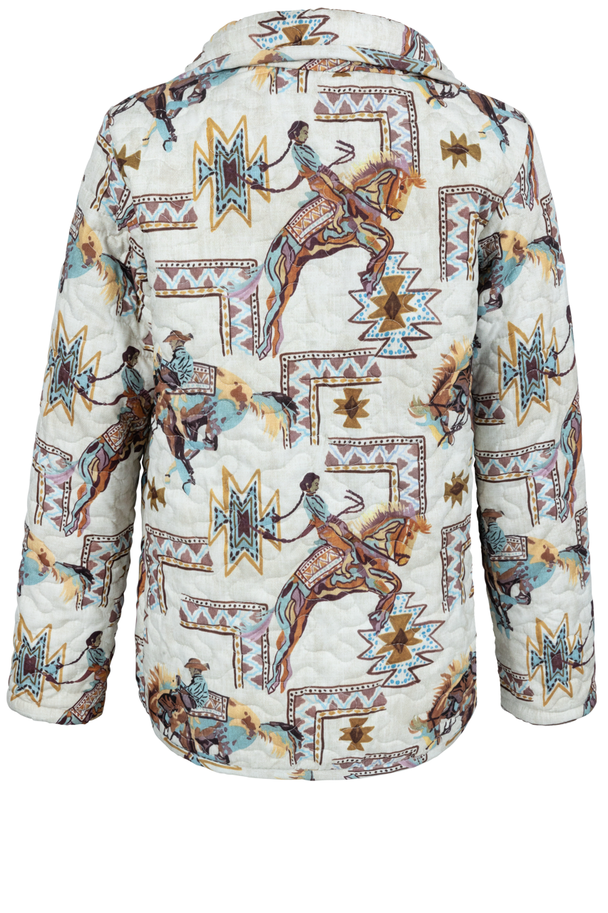 Ida Mae Quilted Snap Jacket for Women - Stylish Lightweight Outerwear for Spring & Fall | Perfect for Casual Outings, Coffee Dates & Weekend Errands