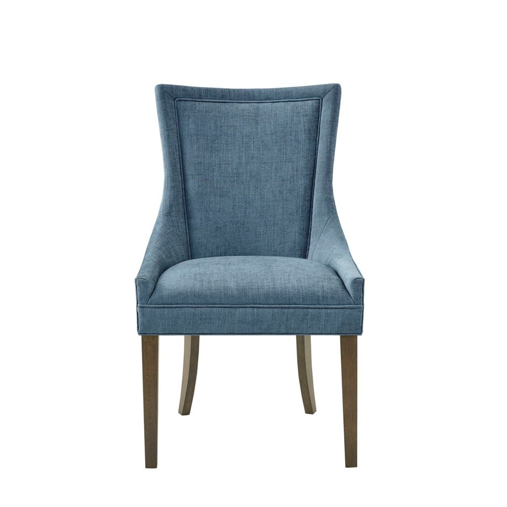 Modern Dining Side Chairs Set of 2 - Sturdy Wooden Kitchen Chairs with Padded Seats - Perfect for Dining Room, Breakfast Nook & Small Space Decor
