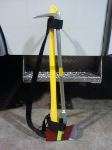 Firefighter Axe Halligan Tool Irons Carrier Sling - Heavy Duty Rescue Gear for Emergency Responders (Tools Not Included) - Perfect for Firefighting, Rescue Operations & Tactical Training