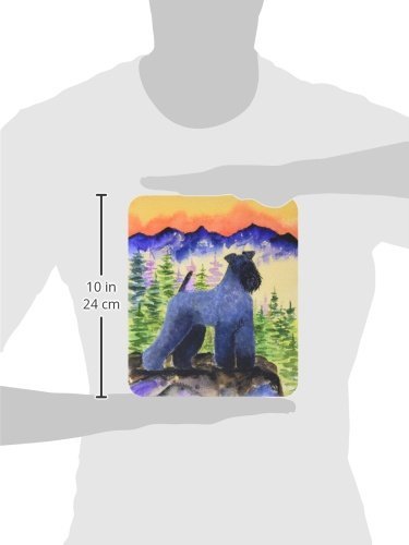 Kerry Blue Terrier Mouse Pad - Large Washable Non-Slip Desk Mat for Home Office, Gaming & Computer Work | Heat-Resistant Hot Pad & Trivet | Caroline's Treasures SS8223MP | Perfect for Workstations, Coffee Shops & Dorm Rooms