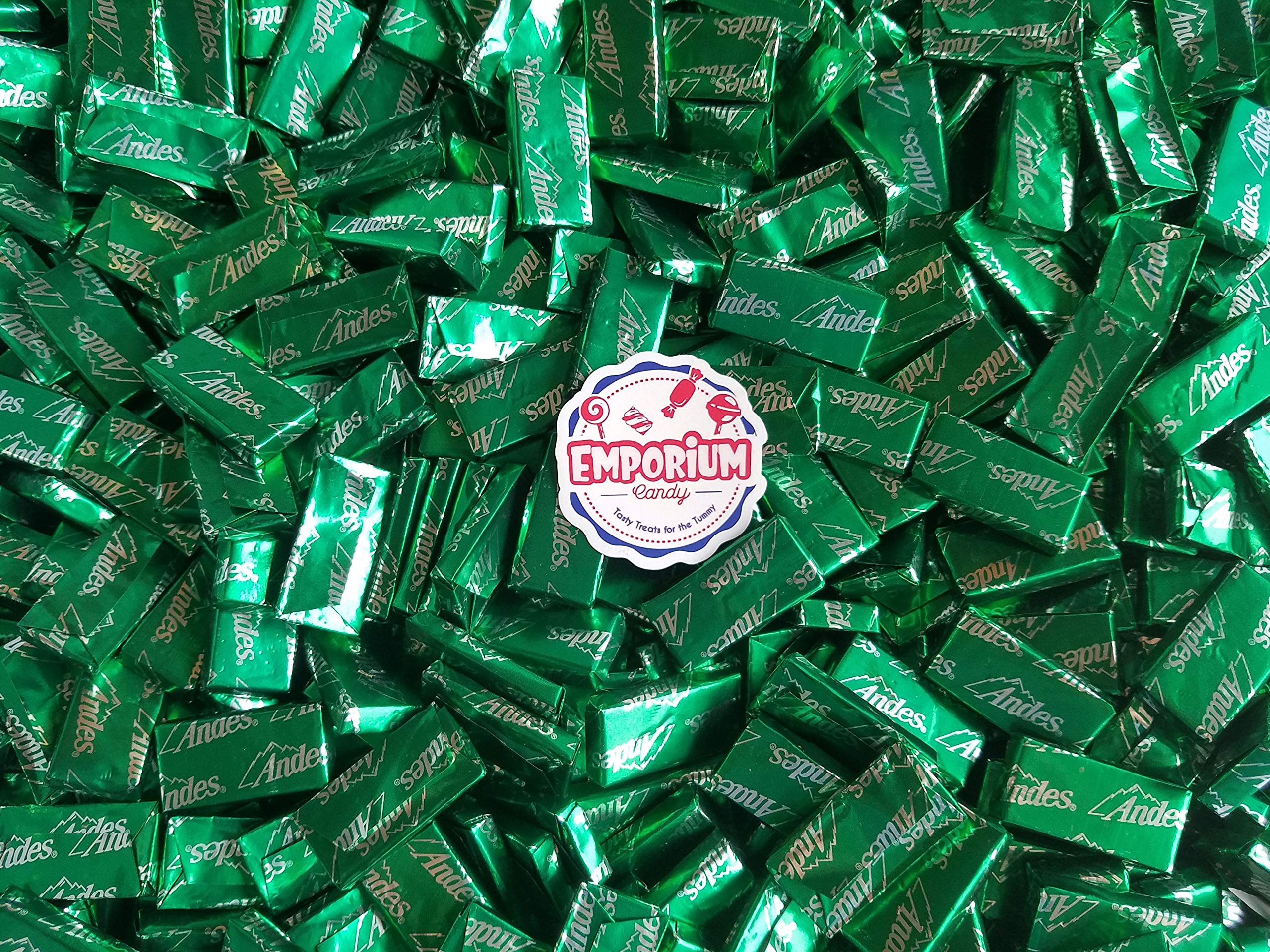Bulk Chocolate Mint Candy Bars - Fresh Delicious Creme De Minthe Thins (1.5 lbs) - Perfect for Parties, Gifts & Holiday Treats