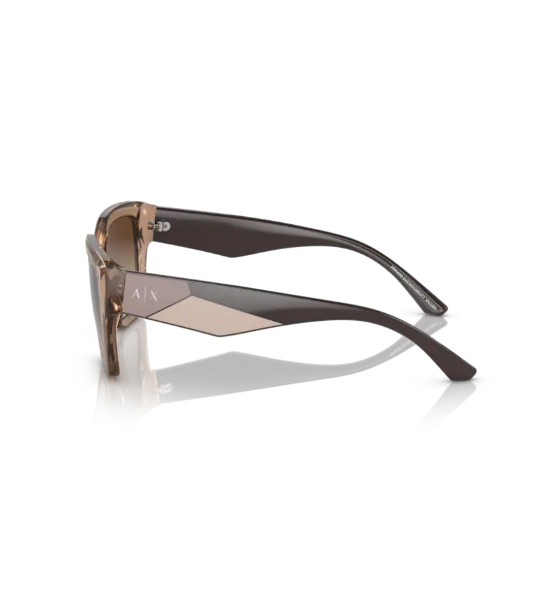 Armani Exchange AX4125 Sunglasses - Polarized UV Protection Aviator Style for Men & Women | Perfect for Driving, Travel & Outdoor Activities