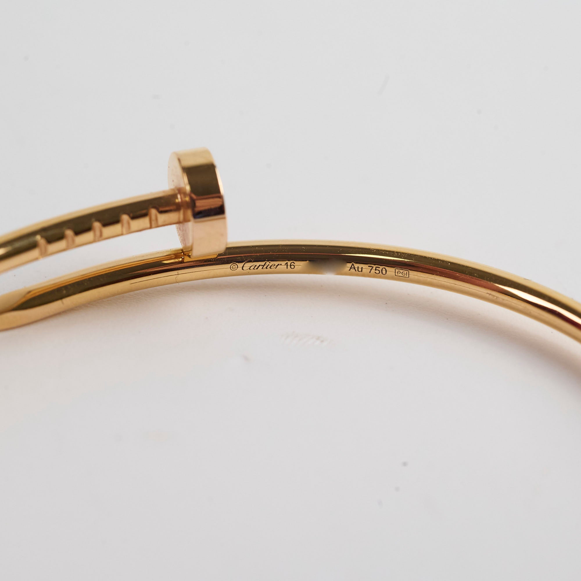 Cartier Juste Un Clou JUC Small Model Pink Gold Ring Size 16 - Luxury Jewelry for Women, Perfect for Gifts & Special Occasions