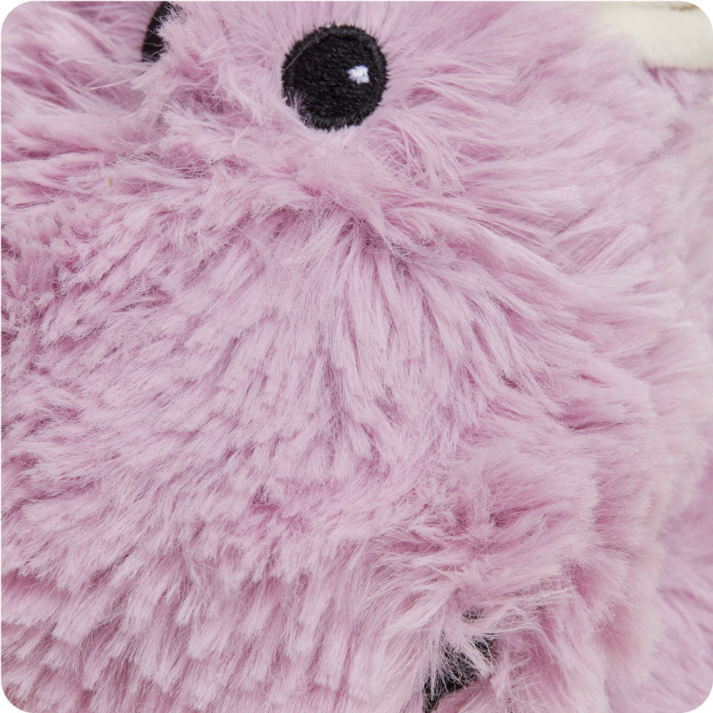 Hippo Warmies Wrap - Microwaveable Heating Pad for Pain Relief, Stress & Anxiety - Soft Plush Warm Hug for Kids & Adults - Perfect for Cuddling, Relaxation & Comfort at Home or Office