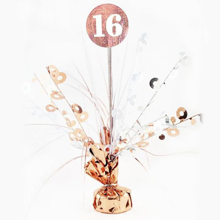 Milestone Balloon Weight Centerpiece for Birthday Party Decorations, Baby Shower, Anniversary & Wedding Celebrations - Elegant Table Decor with Heavy Base