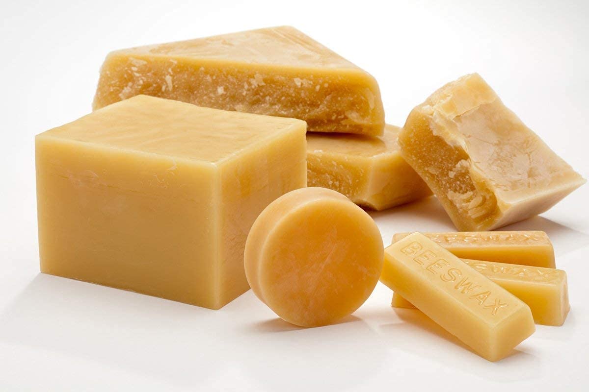 KIDDLY MART 100% Pure Premium Grade Beeswax - 200g for Natural Skin Care, Homemade Candles, DIY Crafts & Beauty Products | Perfect for Lip Balms, Soap Making & Wood Polish