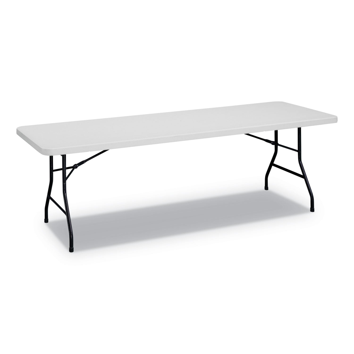 Alera® 8ft White Plastic Folding Table - 96